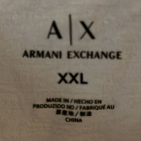 Armani Exchange brand t-shirt for sale. Lightly worn, like new condition - Picture 2 of 4